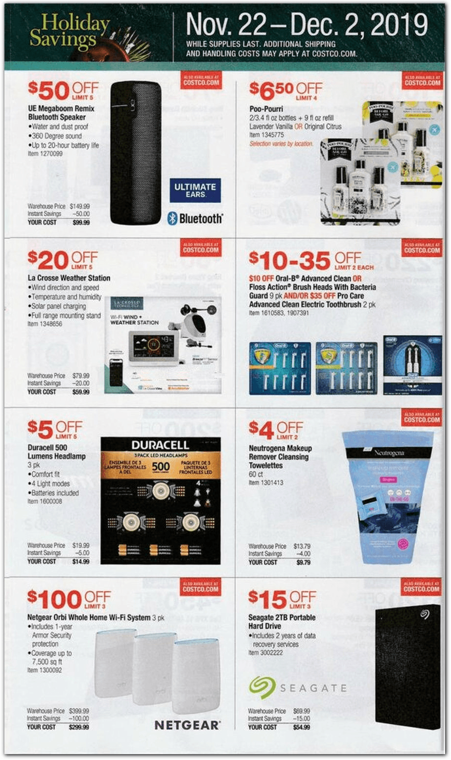 Costco Black Friday 2019 Ad Savingscom