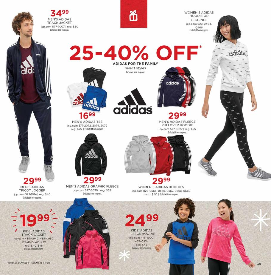 jcpenney womens adidas pants