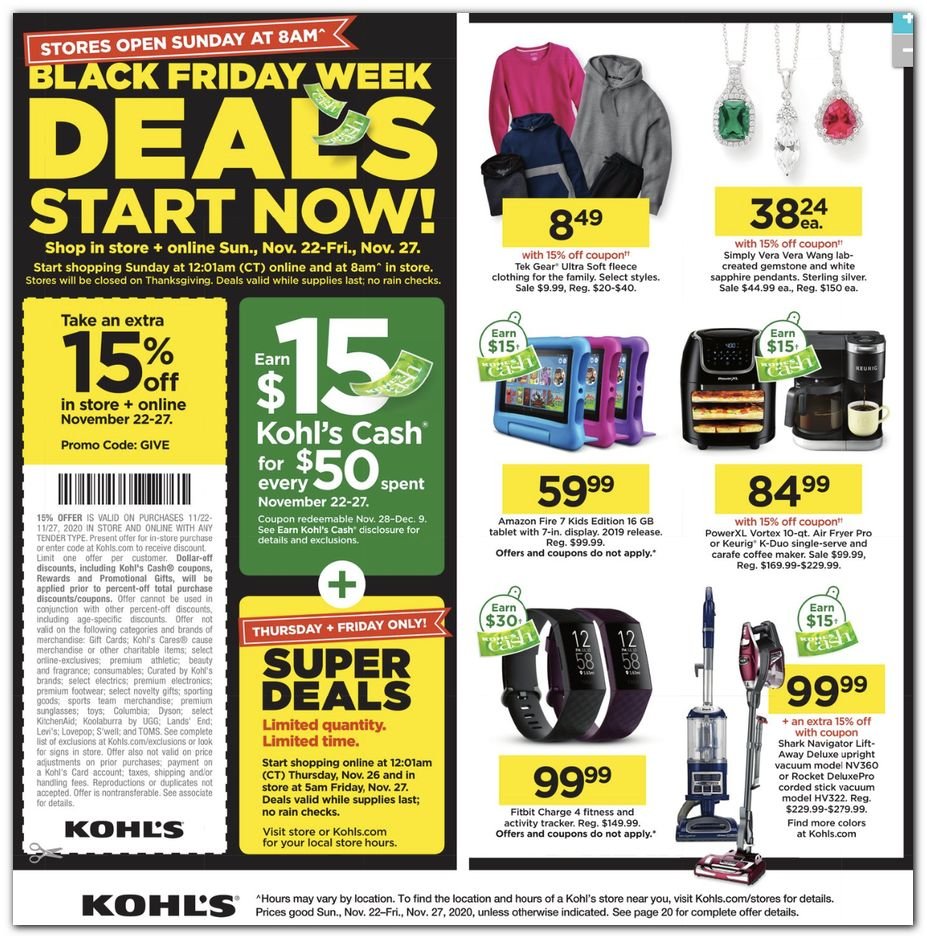 Kohl S Black Friday 2021 Ad Savings Com