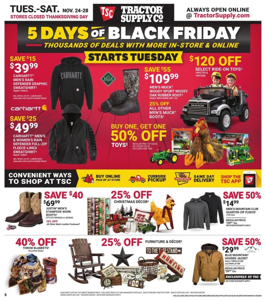 Tractor Supply Co Black Friday 2021 Ad Savings Com