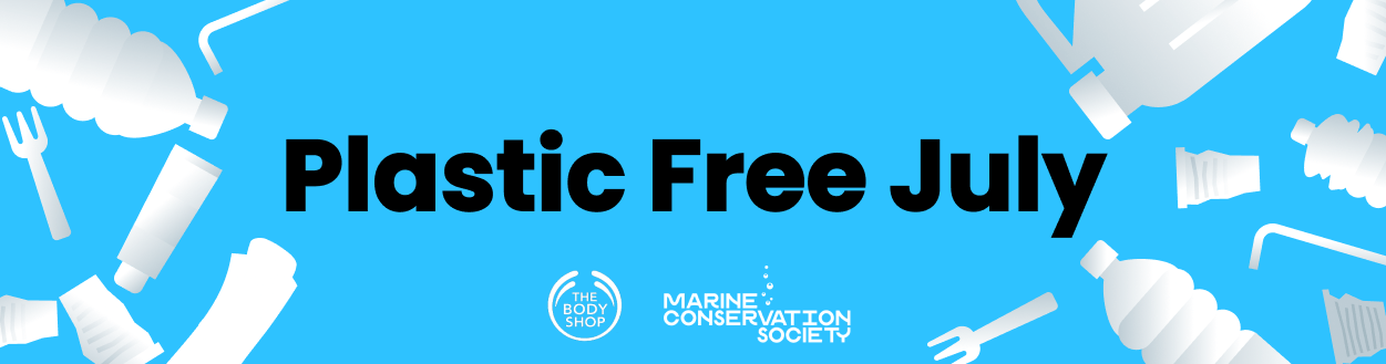 The Body Shop supports the Marine Conservation Society for Plastic Free July