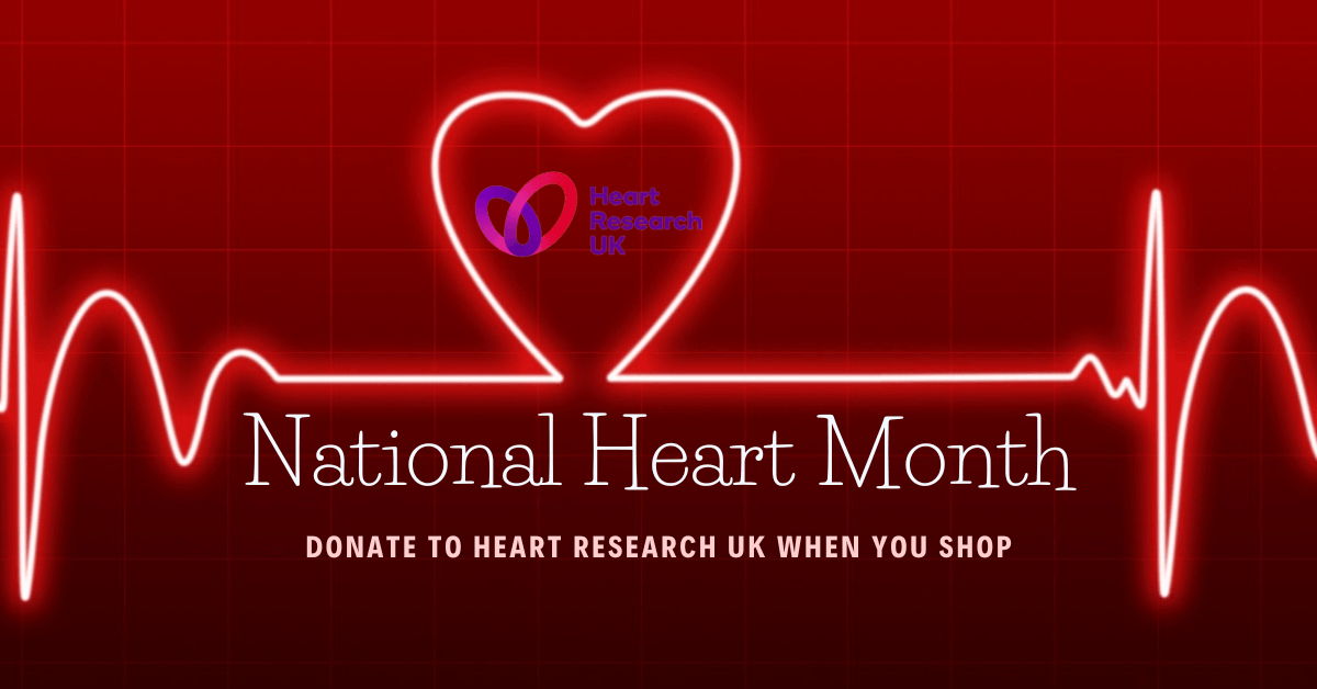 Donate to Heart Research UK - 1st-29th February | Savoo