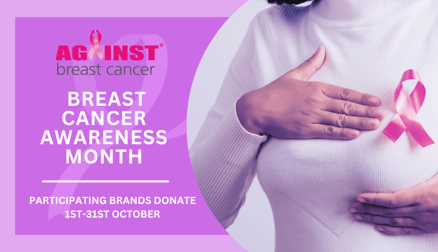 Donate to Against Breast Cancer 1st - 31st October