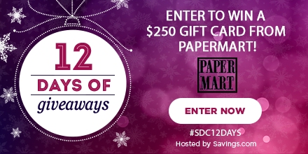 Win a gift card from PaperMart!