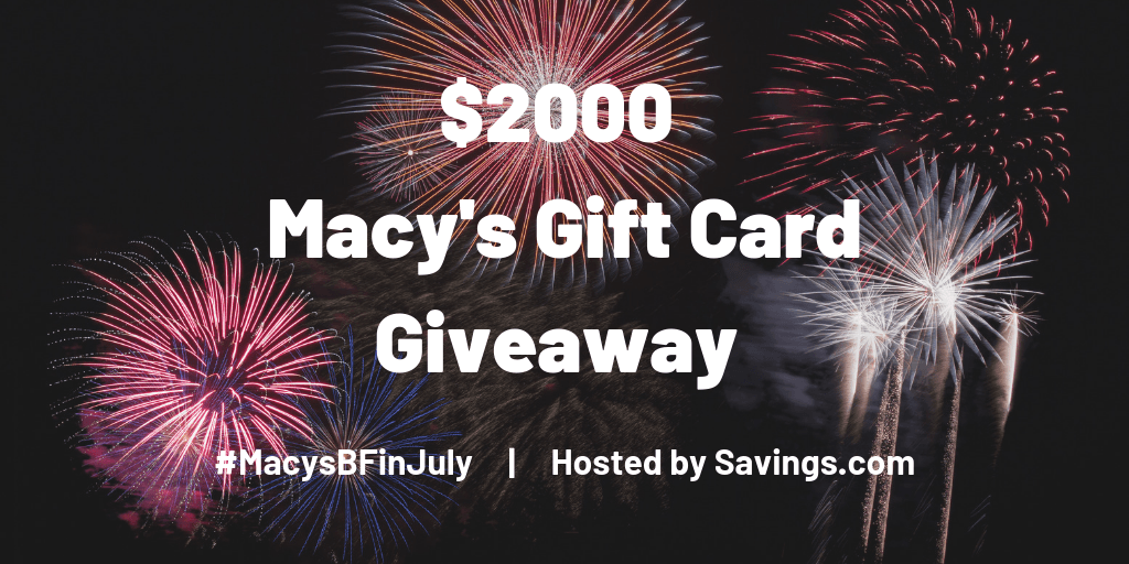 Win a Macy's gift card!