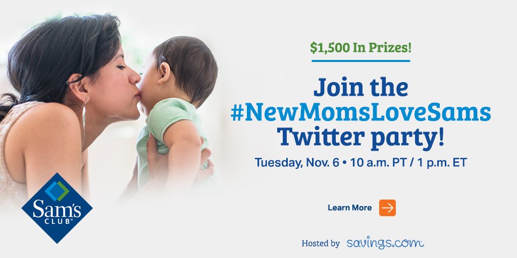 New moms Twitter party and giveaway.