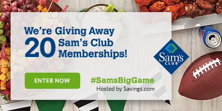 Win a Sam's Club Membership!