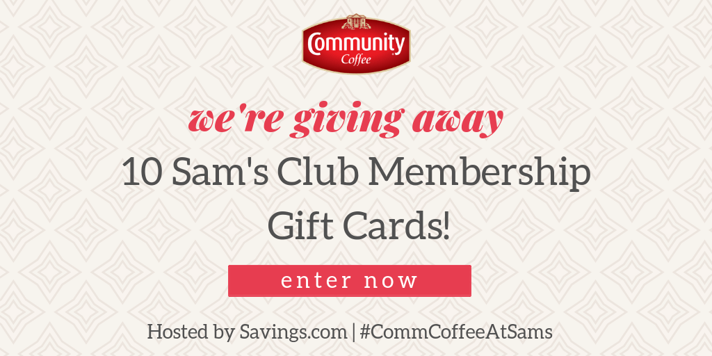 Win a Sam's Club Gift of Membership Gift Card!