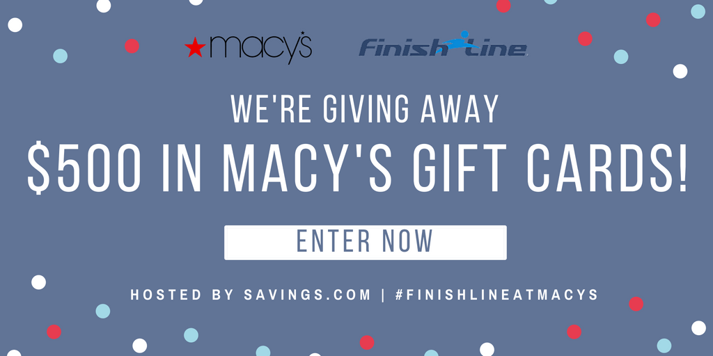 macy's finish line coupon