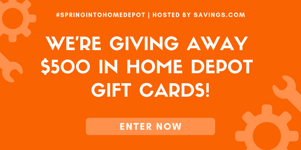 Home Depot Giveaway
