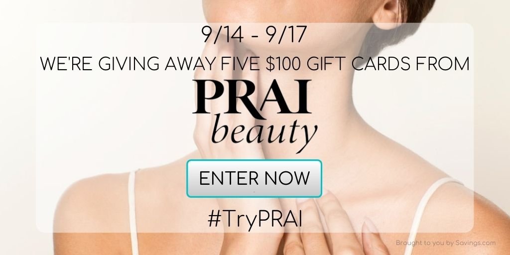 Savings.com #TryPRAI Sweepstakes