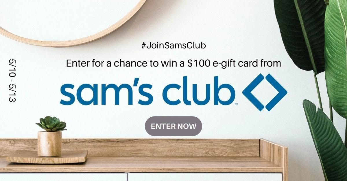 Savings.com #JoinSamsClub Sweepstakes