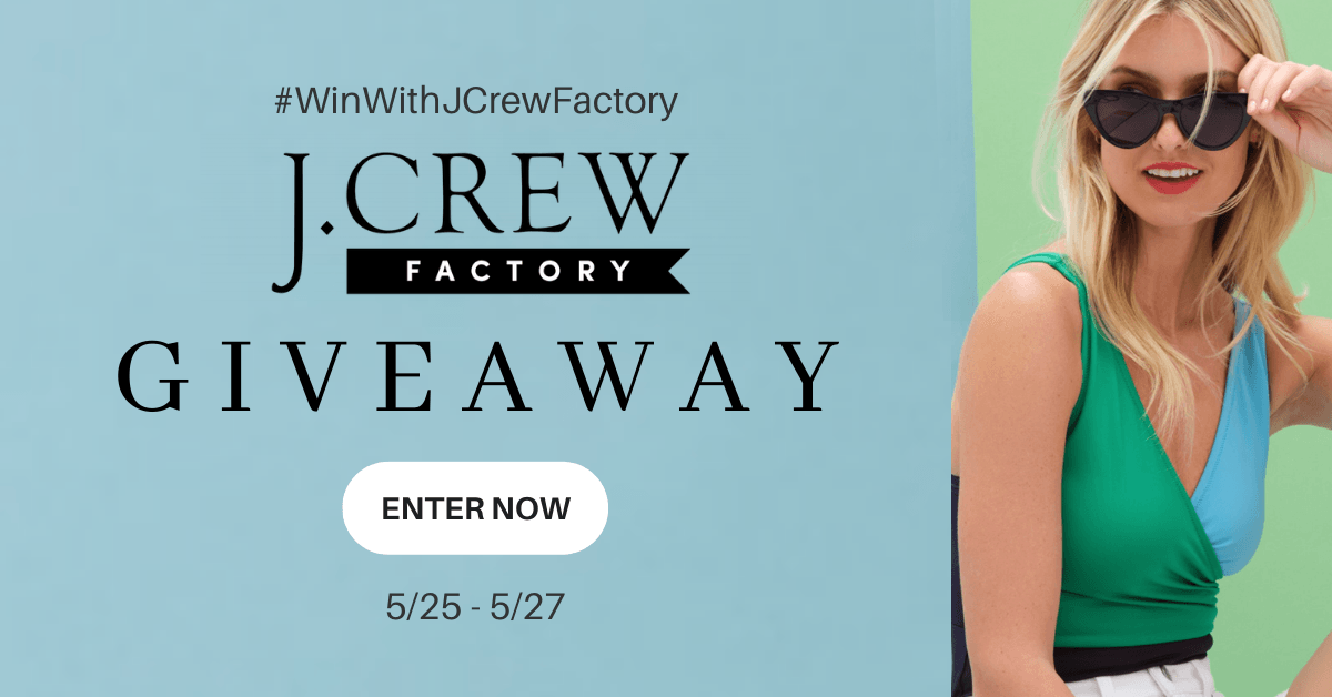 👔Win A $100 e-Gift Card To Spend At J. Crew Factory