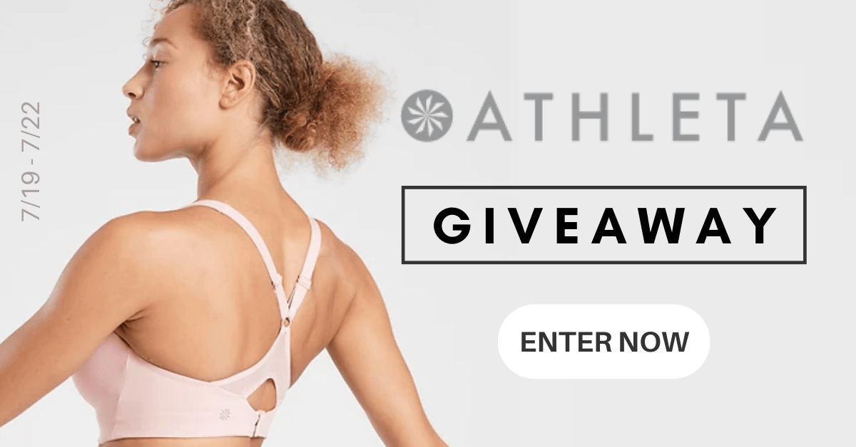 Enter for a chance to win a $250 e-gift card to spend at Athleta!