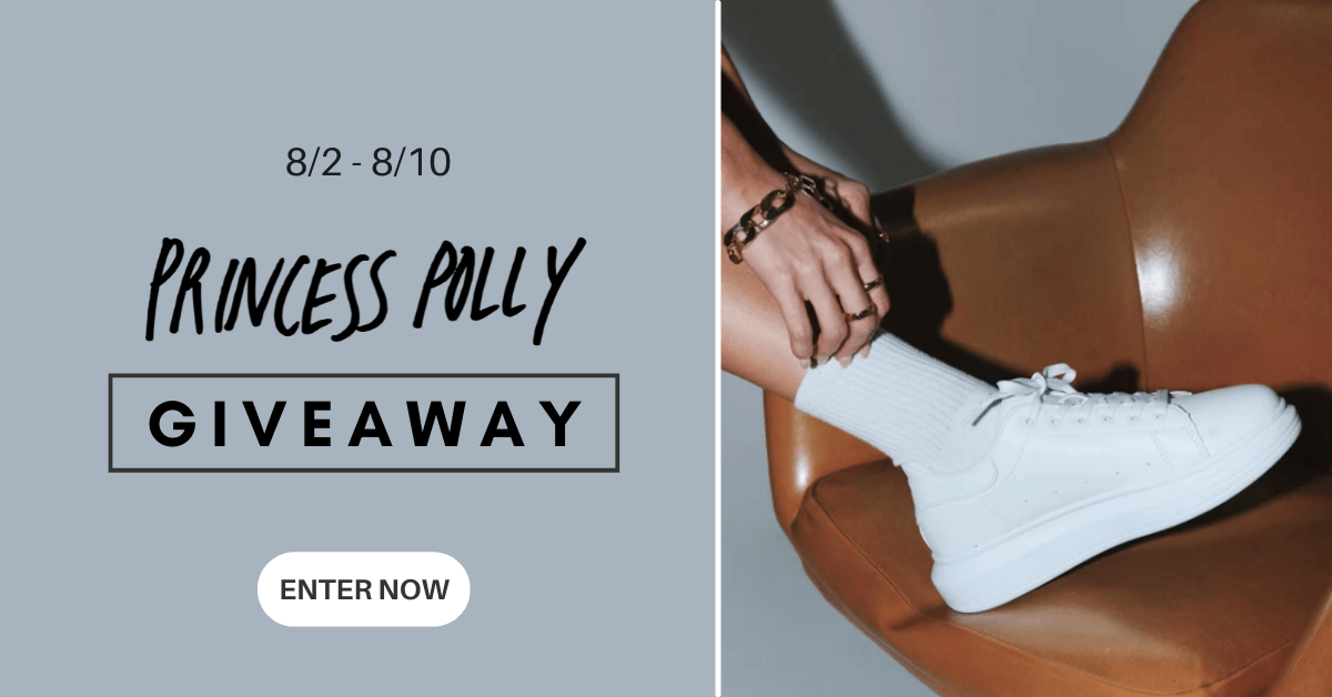 Win a $100 Visa e-gift card from Princess Polly.