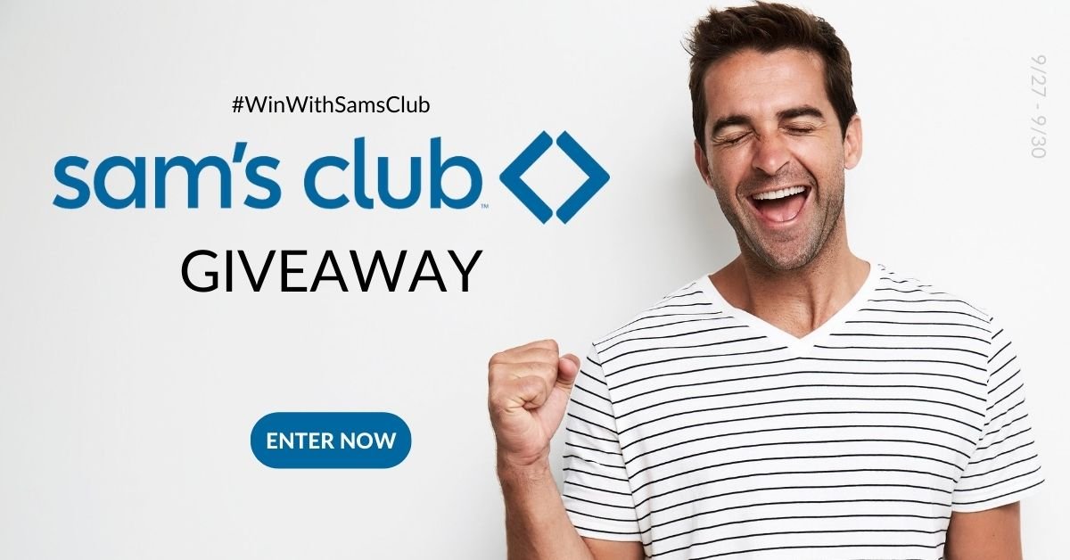 Win a $100 e-gift card to spend at Sam's Club!