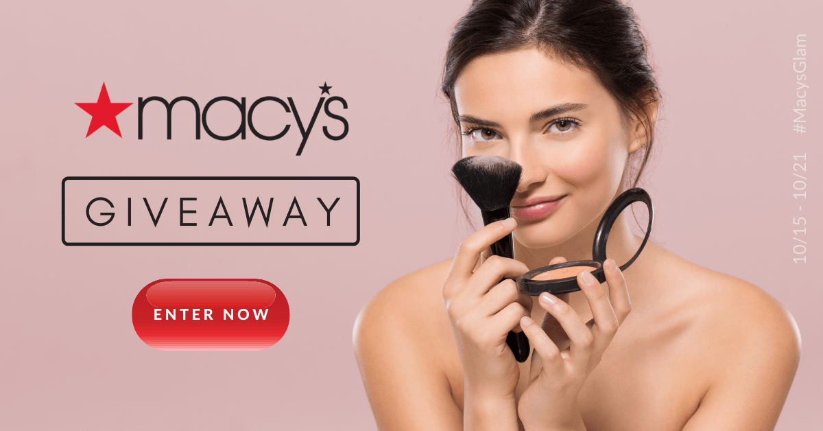 Enter the Savings.com #MacysGlam Sweepstakes!